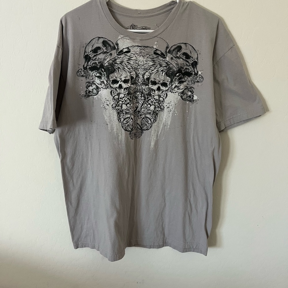 Vintage skull tee